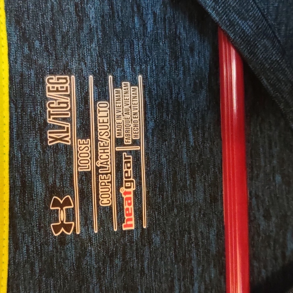 Under Armour Heather Blue Loose Fit Size XL - Picture 3 of 4